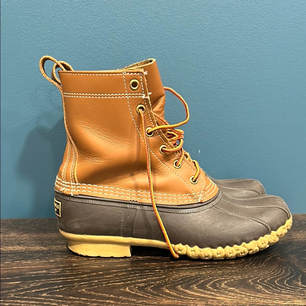 L.L. Bean Brown and Gray Winter Boots